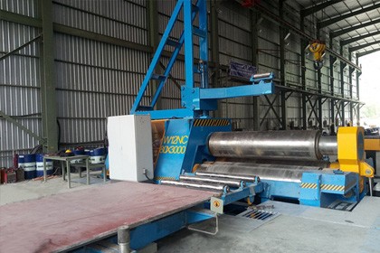 W12NC-60x3000四辊卷板机